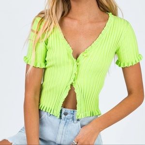 Green Princess Polly Zahira Top